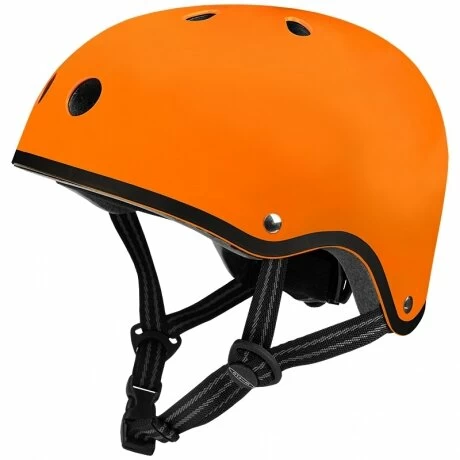 Kask rowerowy dla dzieci Micro – kolor Orange Matt (pomarańczowy matowy)
