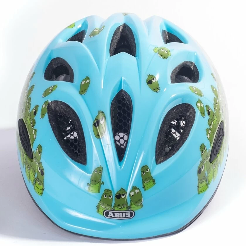 Kask rowerowy dziecięcy ABUS Smiley Croco Family