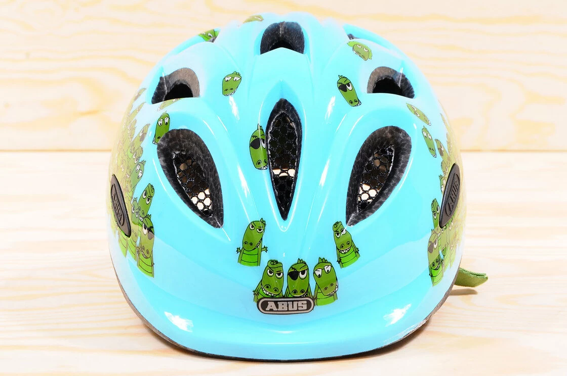 Kask rowerowy dziecięcy ABUS Smiley Croco Family