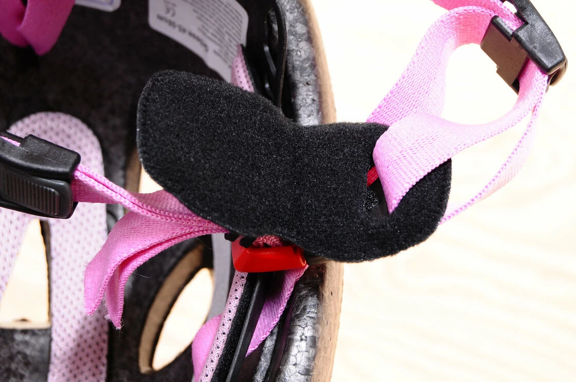 Kask rowerowy dziecięcy ABUS Smiley Pink Square S: 45-50 cm