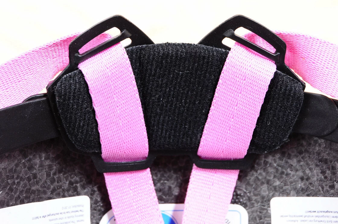 Kask rowerowy dziecięcy ABUS Smiley Pink Square S: 45-50 cm