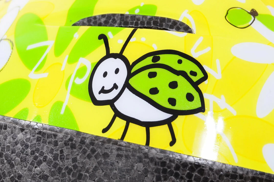 Kask rowerowy dziecięcy ABUS Smooty Beetle Sun