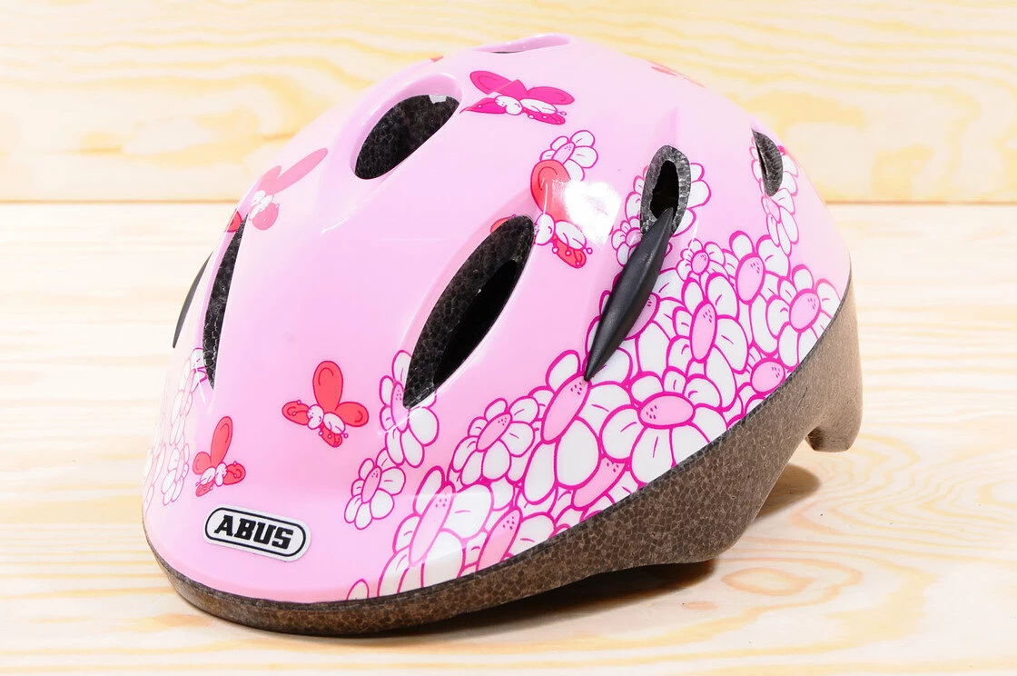 Kask rowerowy dziecięcy ABUS Smooty Pink