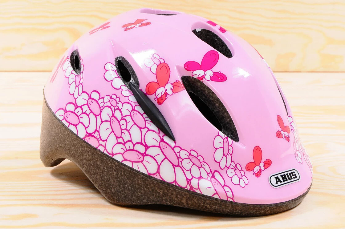 Kask rowerowy dziecięcy ABUS Smooty Pink