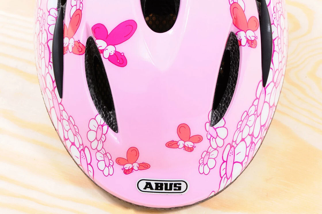 Kask rowerowy dziecięcy ABUS Smooty Pink