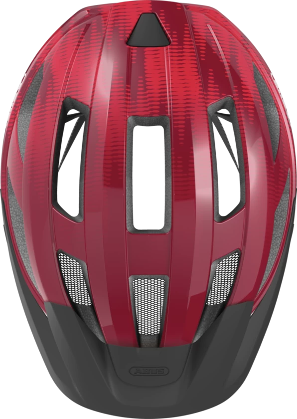 Kask rowerowy Macator - bordo/czerwony Rozmiar L – 58-62 cm