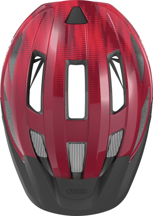 Kask rowerowy Macator - bordo/czerwony Rozmiar M – 52-58 cm