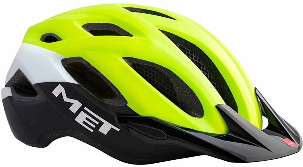 Kask rowerowy  MET Crossover 2017 M: żółty