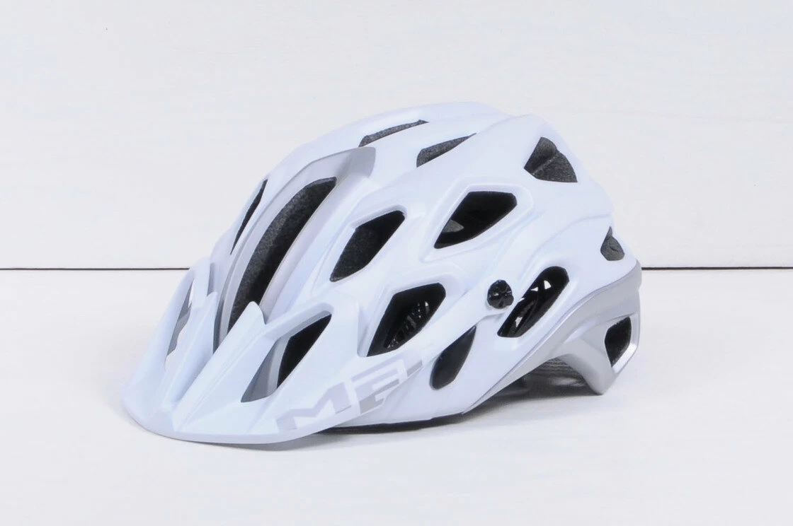 Kask rowerowy MET Lupo rozmiar M - biały