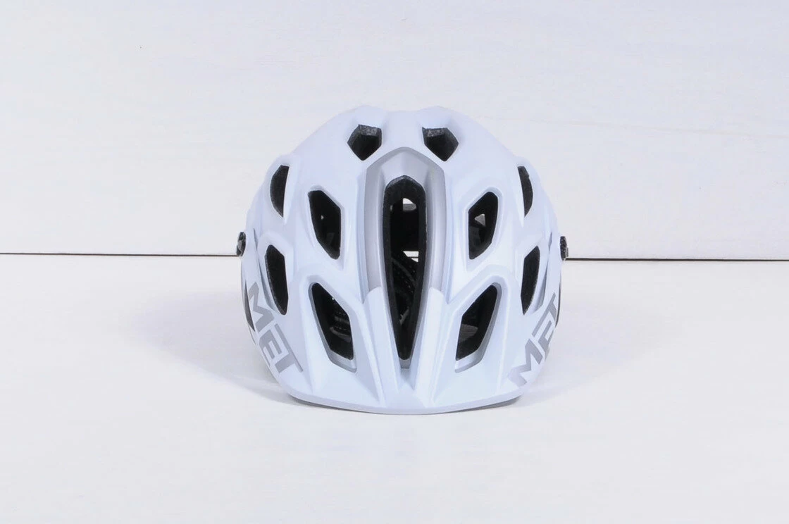 Kask rowerowy MET Lupo rozmiar M - biały