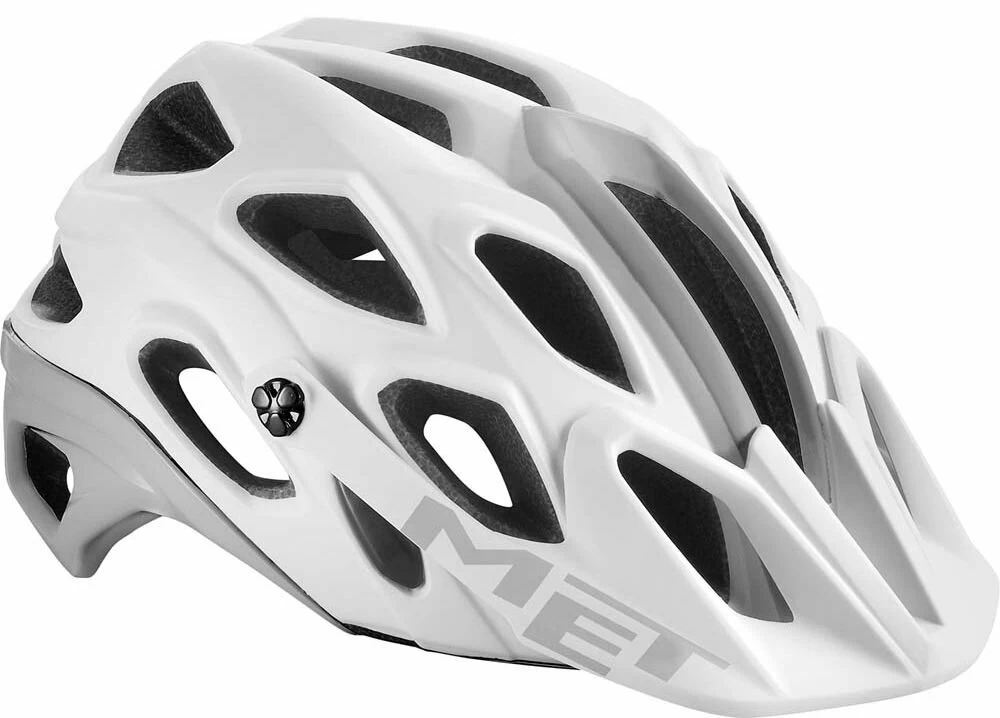 Kask rowerowy MET Lupo rozmiar M - biały