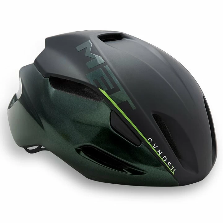 Kask rowerowy MET Manta Rozmiar M, "Cavendish" czarno-zielony