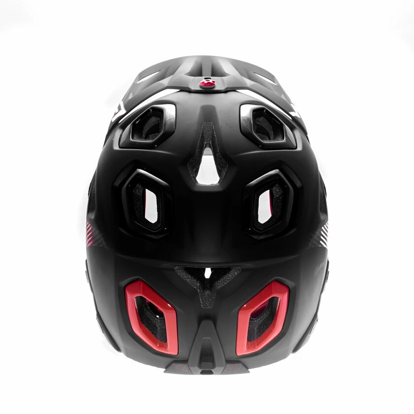 Kask rowerowy MET Parachute HES czerwony - L