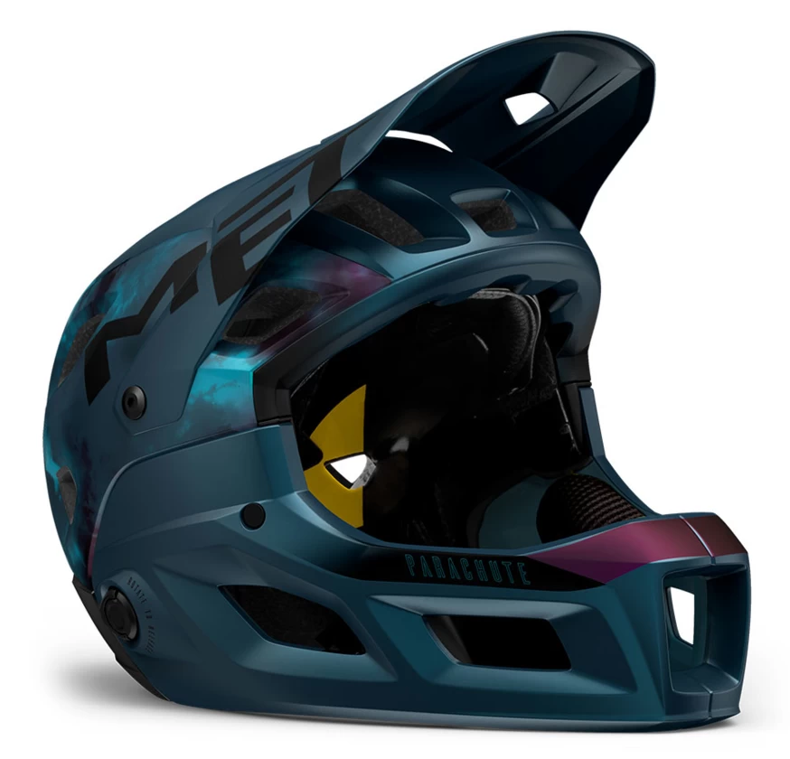 Kask rowerowy MET Parachute MCR Blue Rozmiar M: 56-58 cm