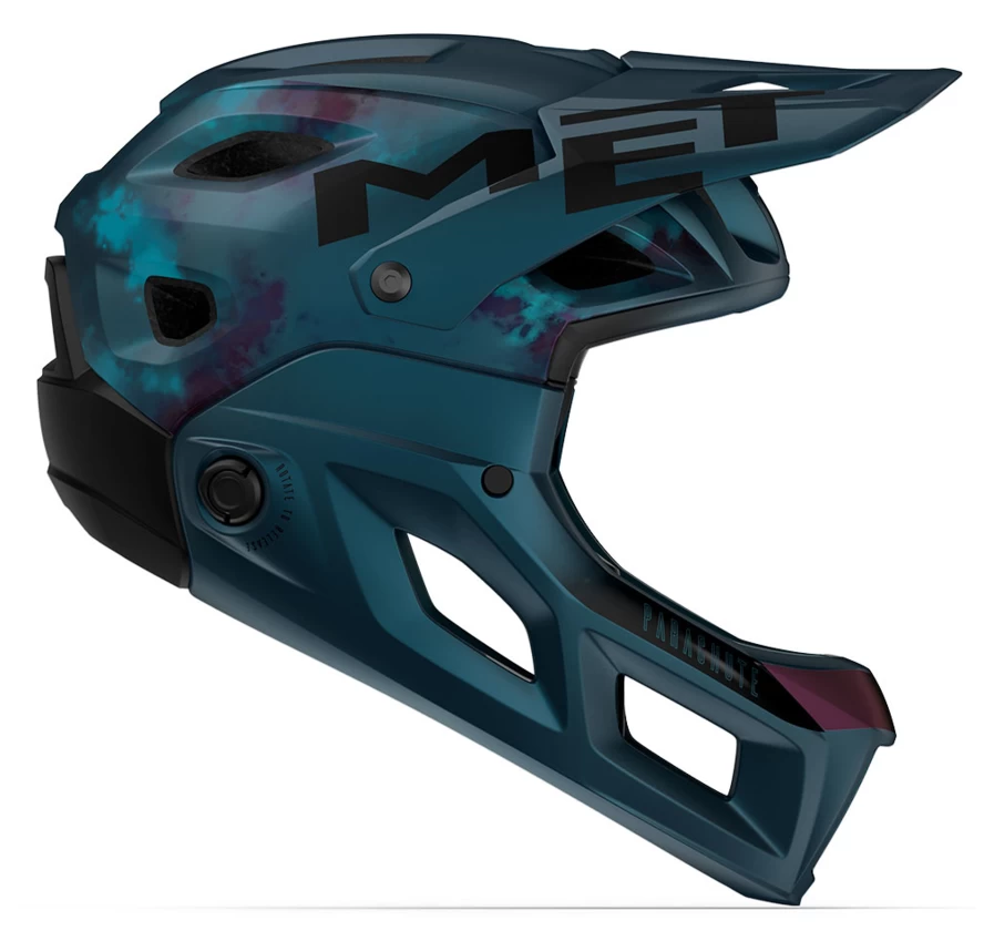Kask rowerowy MET Parachute MCR Blue Rozmiar M: 56-58 cm