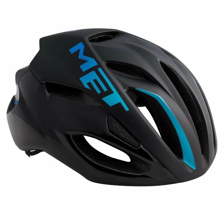 Kask rowerowy MET Rivale Rozmiar S, turkusowy