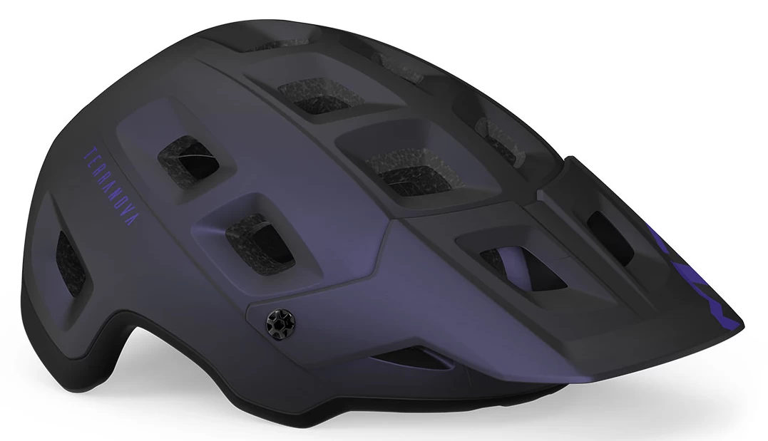 Kask rowerowy MET Terranova Purple MIPS