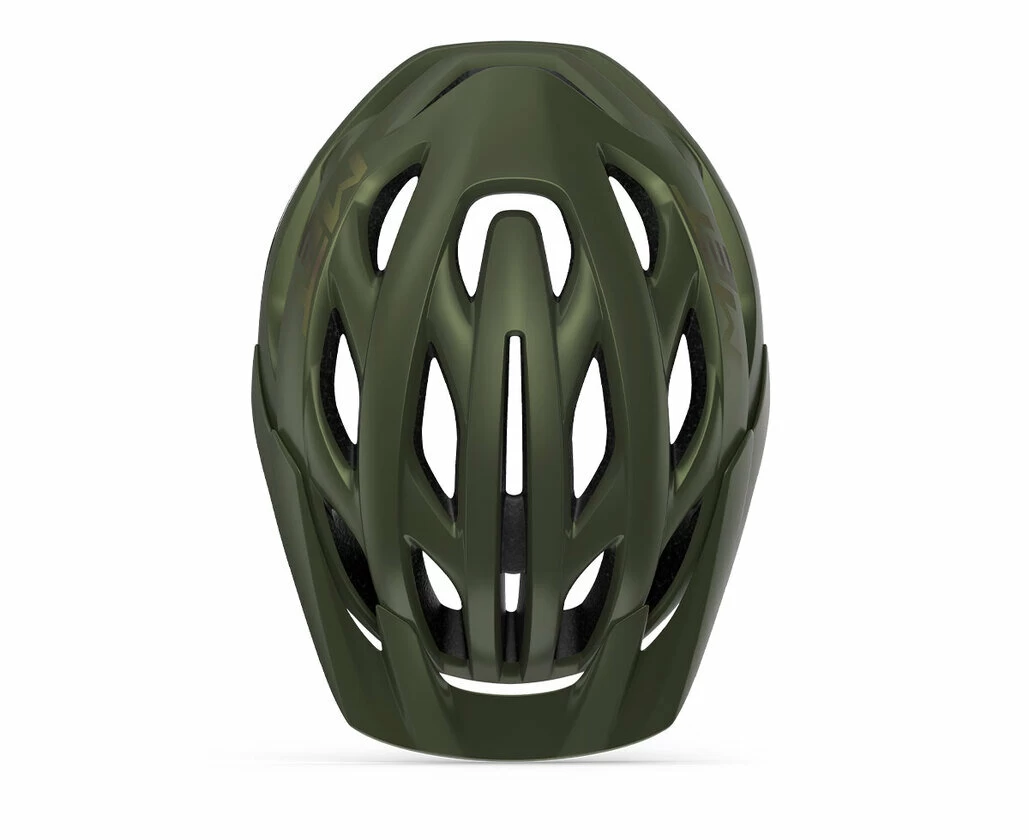 Kask rowerowy MET Veleno Olive Iridescent Rozmiar L: 58-61 cm