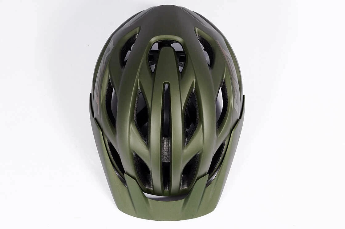 Kask rowerowy MET Veleno Olive Iridescent Rozmiar L: 58-61 cm