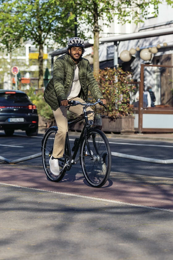 Kask rowerowy miejski Abus Urban-I 3.0 Jade Green