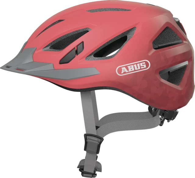 Kask rowerowy miejski Abus Urban-I 3.0 Living Coral M (52-58cm)