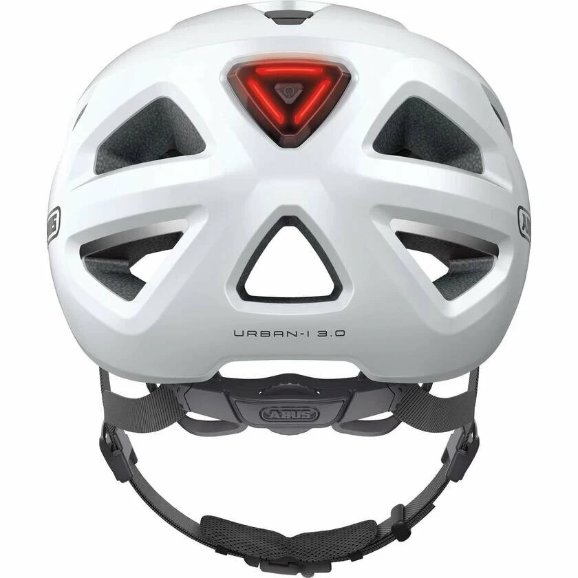 Kask rowerowy miejski Abus Urban-I 3.0 Polar White L (56-61cm)