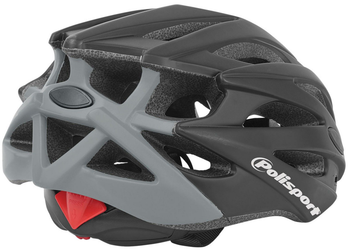 Kask rowerowy Polisport Twig Black and Dark Grey