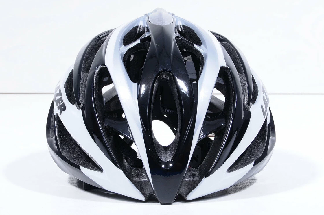 Kask szosowy LAZER O2 RD biało/czarny