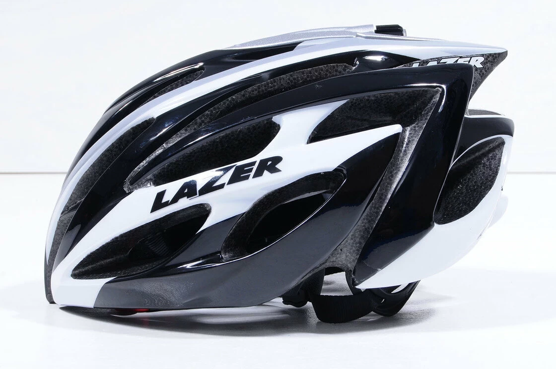 Kask szosowy LAZER O2 RD biało/czarny