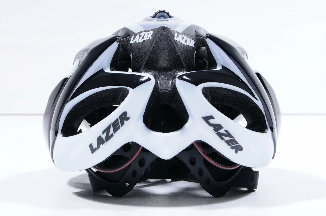 Kask szosowy LAZER O2 RD biało/czarny