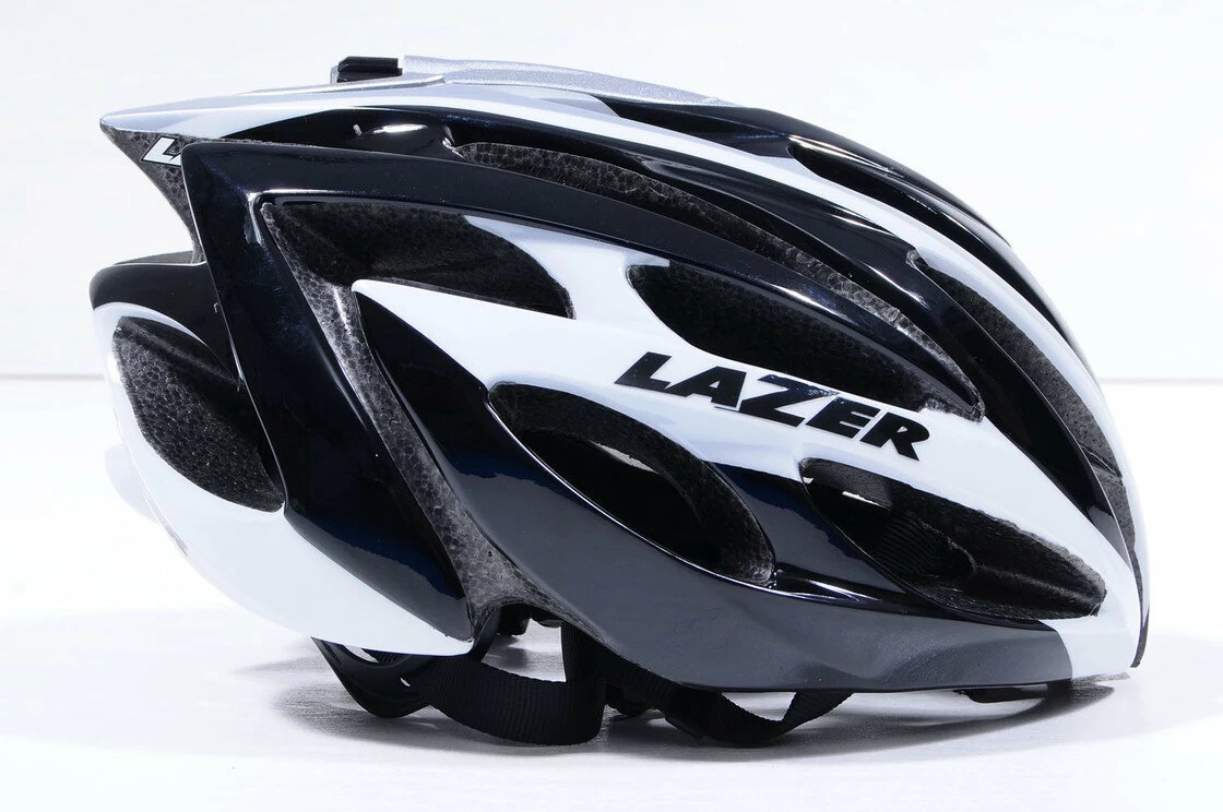 Kask szosowy LAZER O2 RD biało/czarny