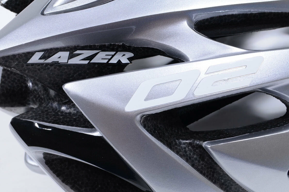 Kask szosowy LAZER O2 RD srebrny