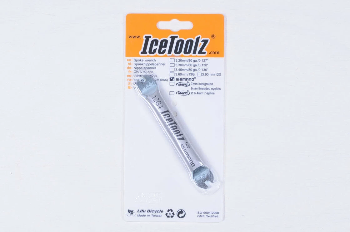 Klucz IceToolz 12G4 do szprych / nypli Shimano