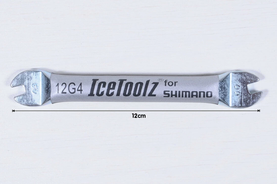 Klucz IceToolz 12G4 do szprych / nypli Shimano