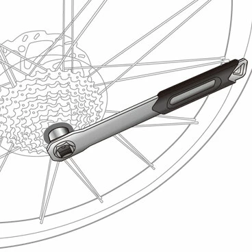 Klucz rowerowy do kaset Topeak Cassette Lockring Wrench