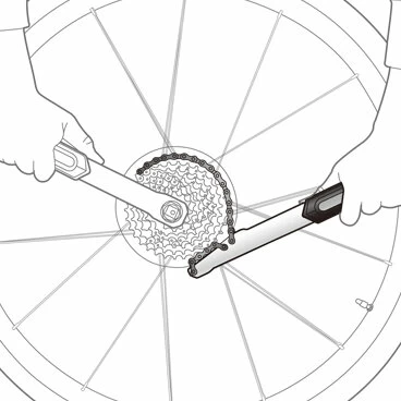 Klucz rowerowy do kaset Topeak Chain Whip/Sprocket Remover