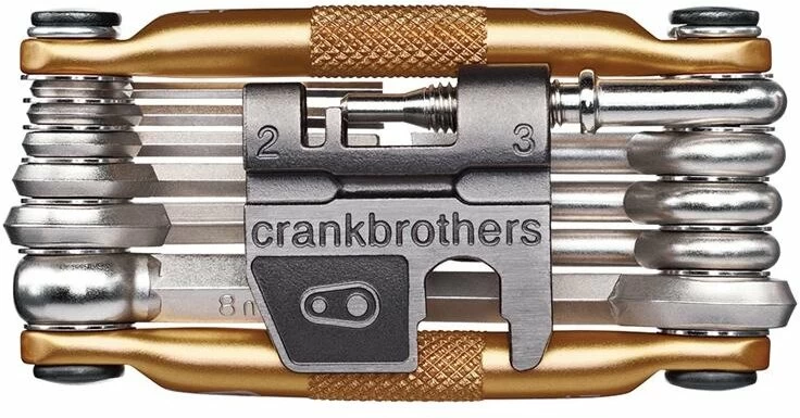 Klucze rowerowe Crankbrothers M-17DLG Złoty