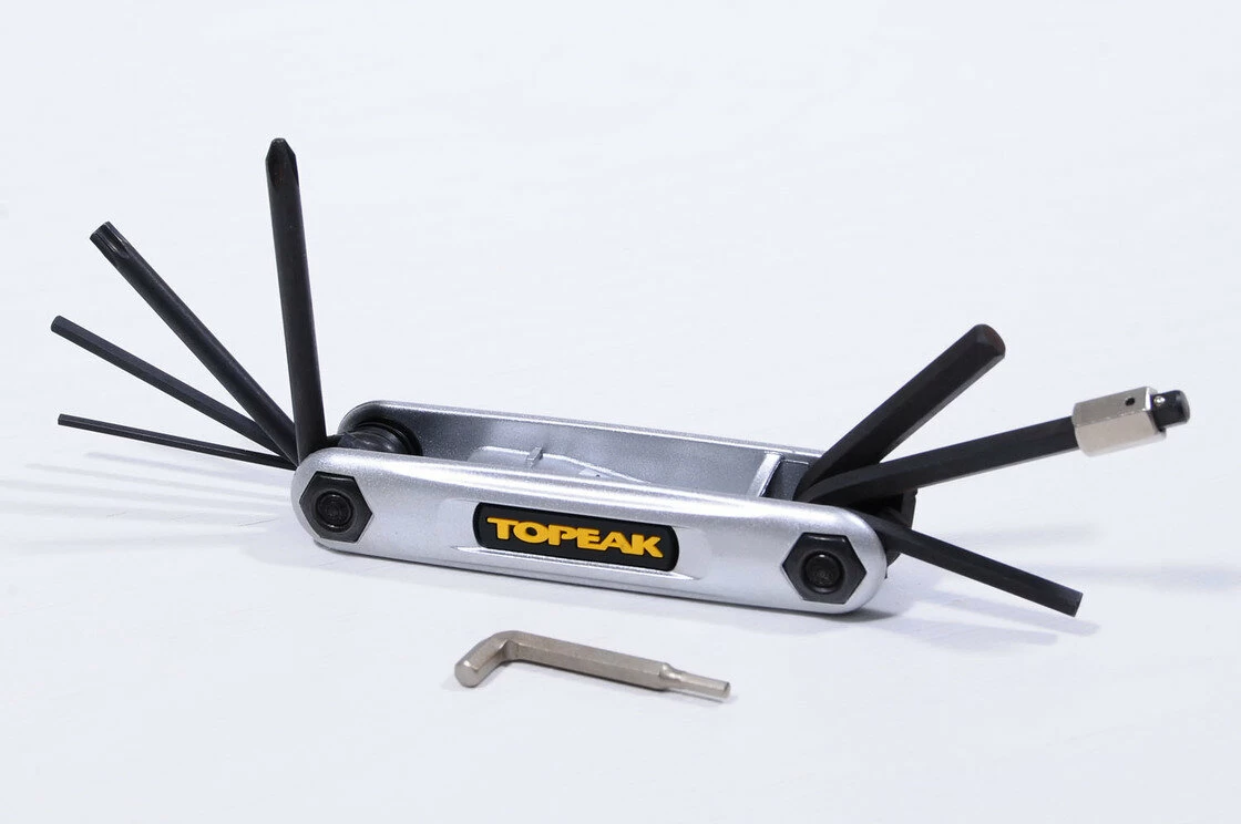 Klucze rowerowe Topeak X-Tool srebrne
