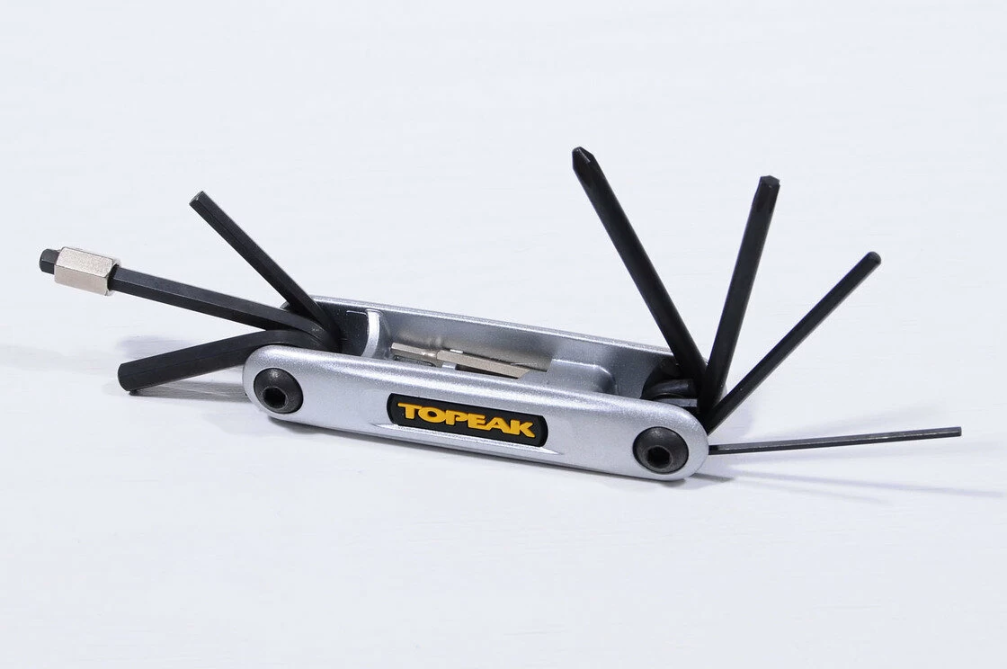 Klucze rowerowe Topeak X-Tool srebrne