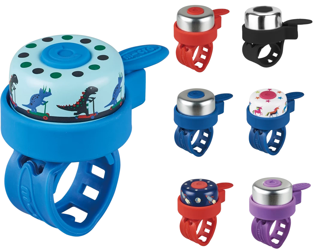 Kolorowy dzwonek do hulajnogi Micro Monsters