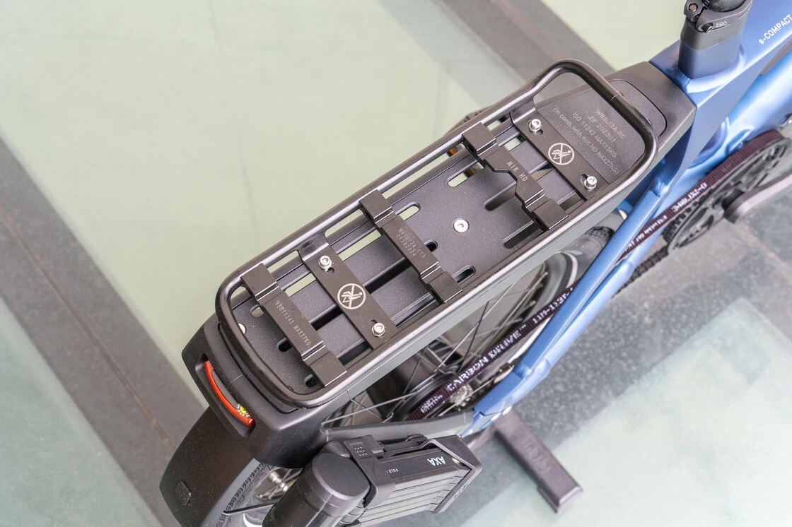 Kompaktowy rower elektryczny na pasku Sparta S-Compact Smart 500Wh 20" Navy Blue Mat