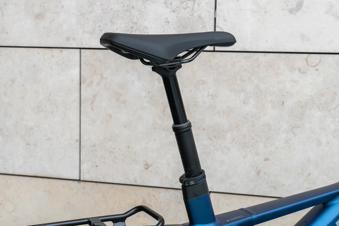 Kompaktowy rower elektryczny na pasku Sparta S-Compact Smart 500Wh 20" Navy Blue Mat