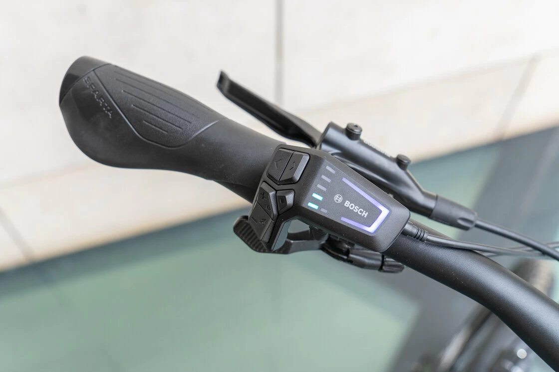 Kompaktowy rower elektryczny na pasku Sparta S-Compact Smart 500Wh 20" Navy Blue Mat