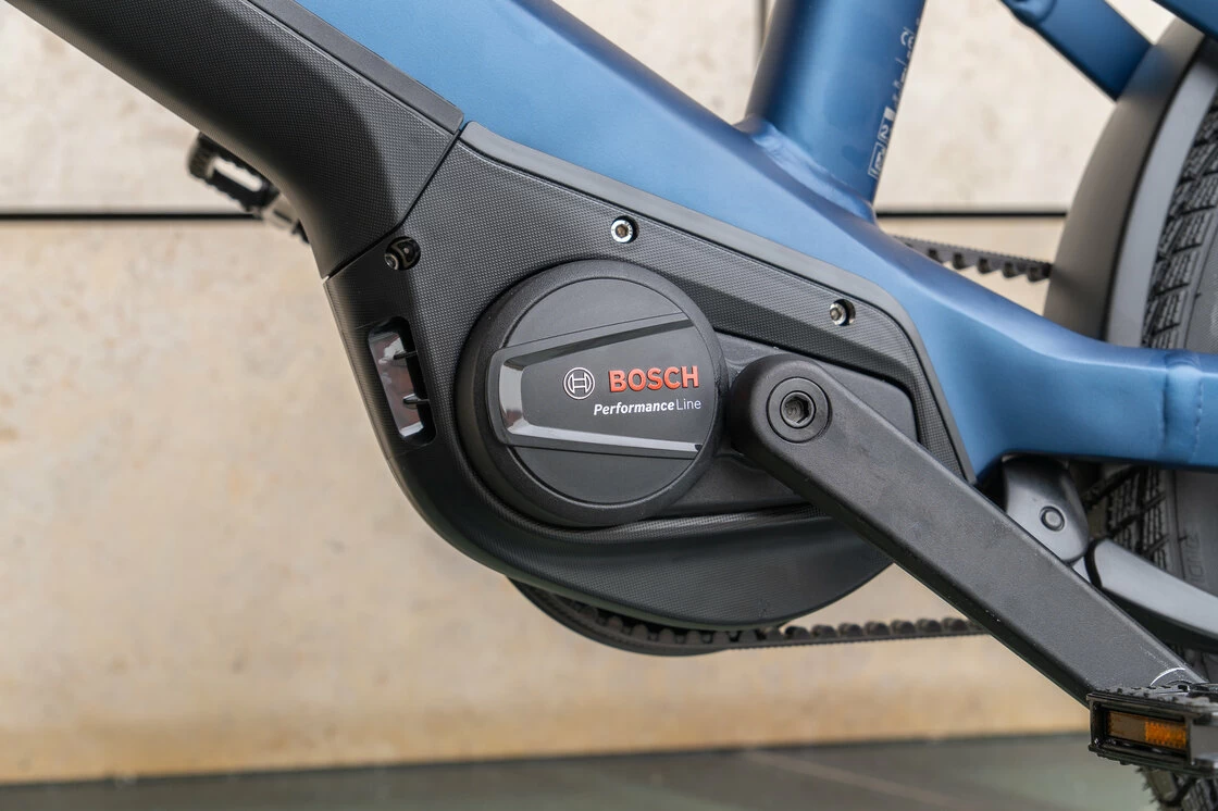 Kompaktowy rower elektryczny na pasku Sparta S-Compact Smart 500Wh 20" Navy Blue Mat