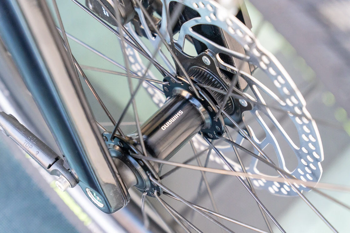 Kompaktowy rower elektryczny na pasku Sparta S-Compact Smart 500Wh 20" Olive Metallic