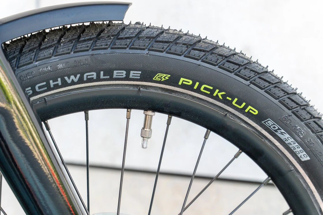 Kompaktowy rower elektryczny na pasku Sparta S-Compact Smart 500Wh 20" Olive Metallic