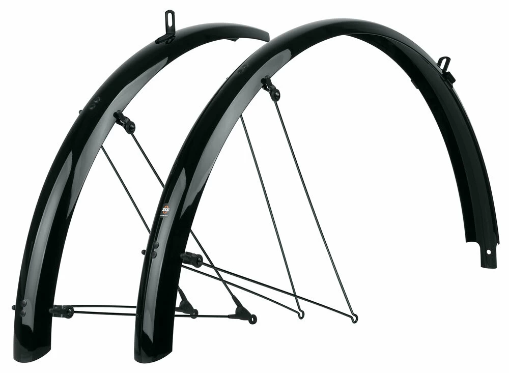 Komplet błotników rowerowych SKS Basic 27.5" - 29" Czarny 69mm