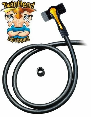 Końcówka + wąż Topeak Twin Head