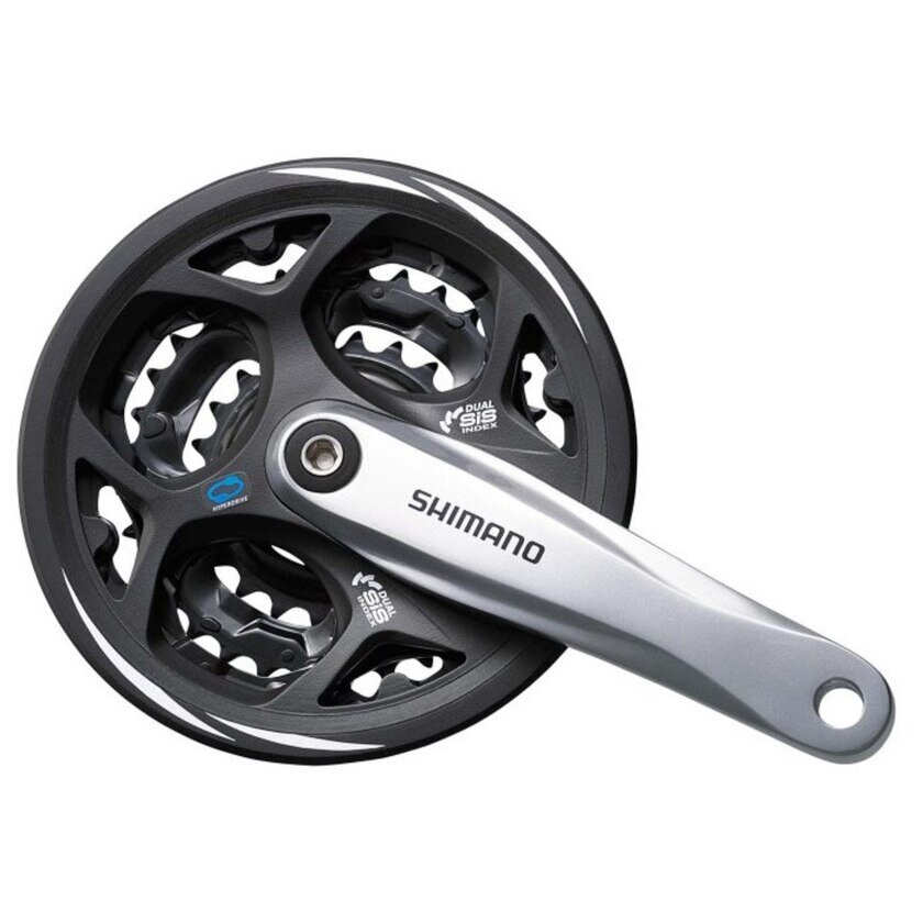 Korba rowerowa Shimano Altus FC-M311 Srebrna