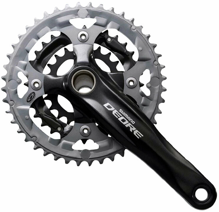 Korba Shimano Deore FC-M590 2010 - 44/32/22, 175mm czarna